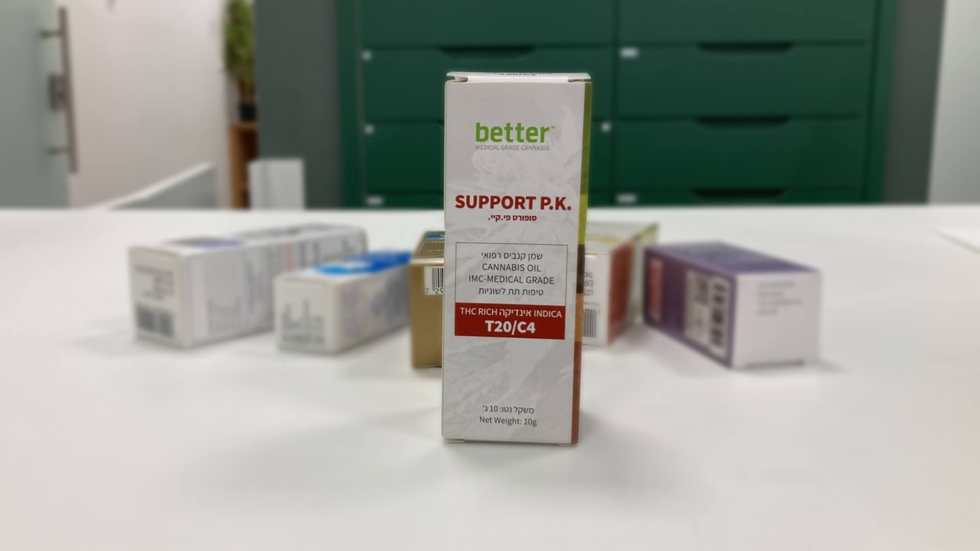 שמן השנה: פי קיי - Support PK, אינדיקה מבית בטר - Better